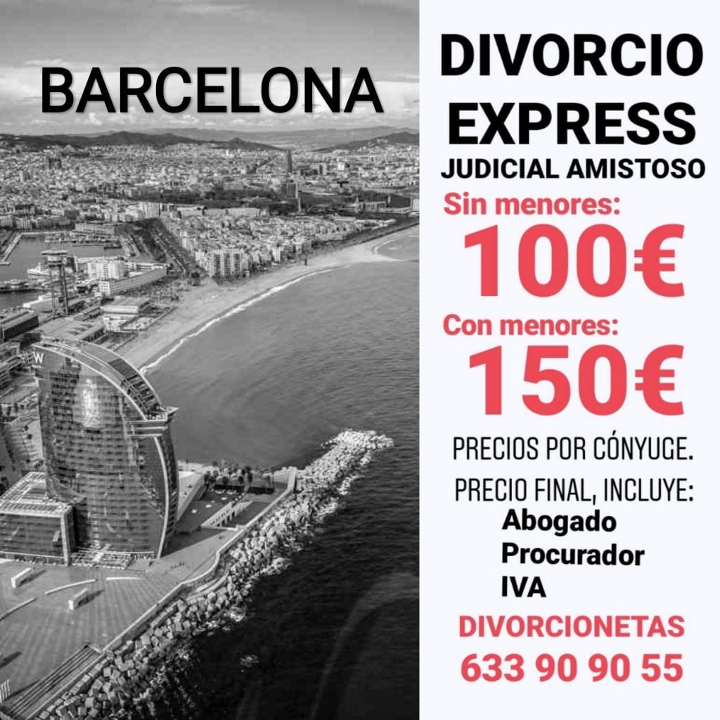 Separación matrimonial amistosa y barata en Barcelona