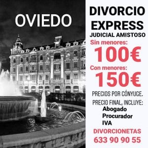 Separación matrimonial rápida y barata en Oviedo